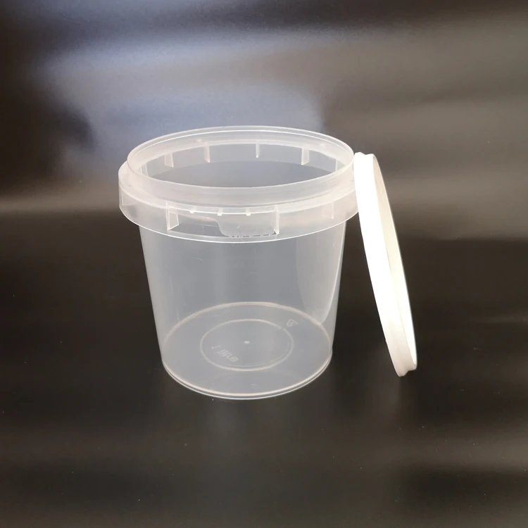 Customized Logo Printing Food Grade 1-30L/1-8 Gallon Popcorn Buckets Storage Box Food Pail with Lid and Handle