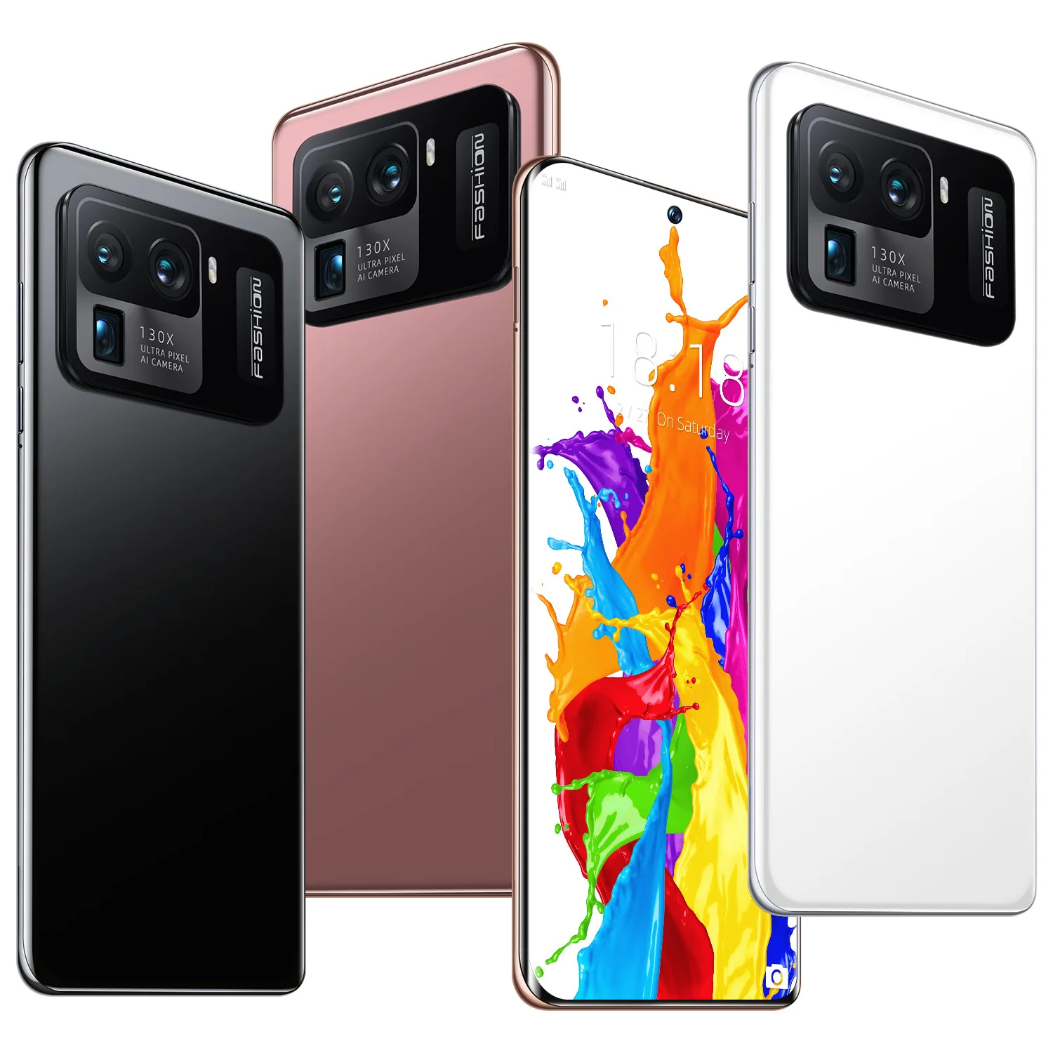 Popular mobile phone M11 true perforated 7.3-inch high-definition large screen 8 million pixels Android