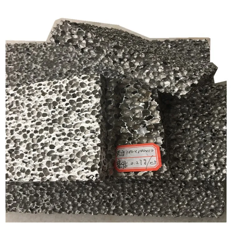 High Quality Customized Size High Performance Aluminum Foam Hot Sale Sound and Heat Insulation Building Material