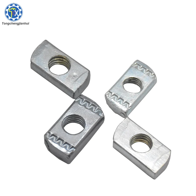 Wholesale Unistrut Channel Precision Metal Zinc Plated Steel Anti Seismic Support Wing Nut