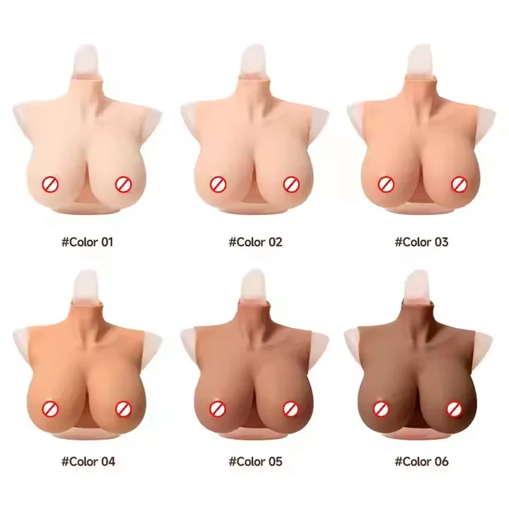 Professional Manufacturer New Generation One Piece Set Cheap False Breasts silicone breast realistic fake boobs