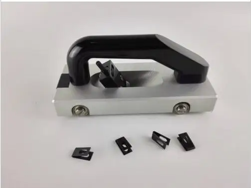 Wheeled Groover for PVC vinyl floor welding Slotting Pull Hand Tool Slotter Floor Welding 20pcs U-Type Blades