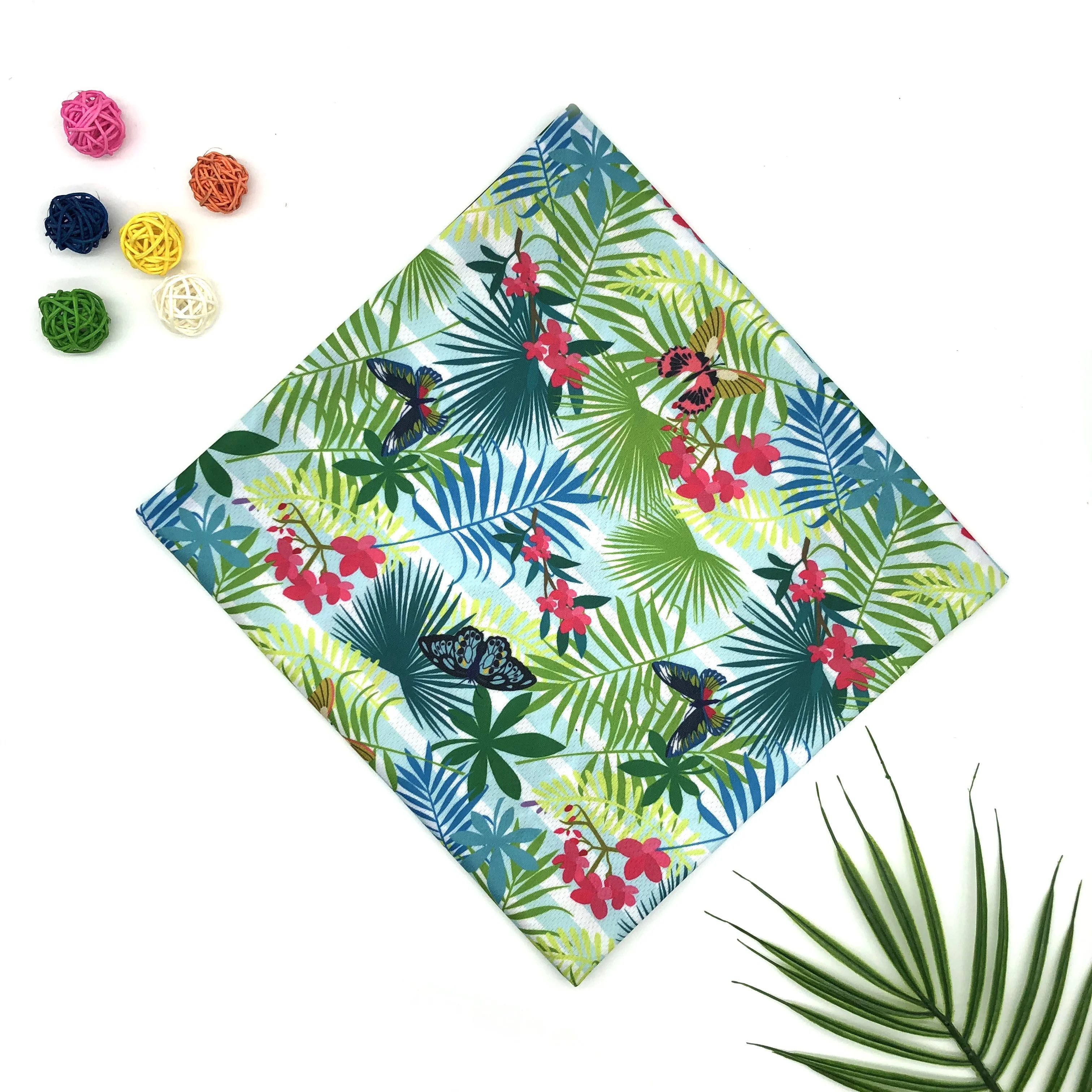 
No Moq Custom Printed Athletic Wicking Jersey Fabric 