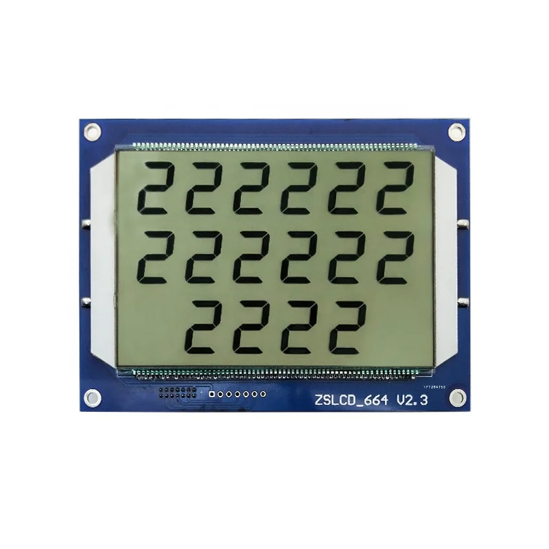 Белый lcd таможни цвет черный; Каблук 16 цифр bigtn цифровой топливораздаточные колонки: tn ЖК-дисплей 7 в корпусе с двурядным расположением выходов