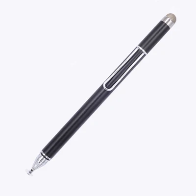 Newest Design Capacitive Rubber Tips Stylus Silicone Fiber Tip Styli Universal Disc Touch Pen for All Touch Screen Tablets