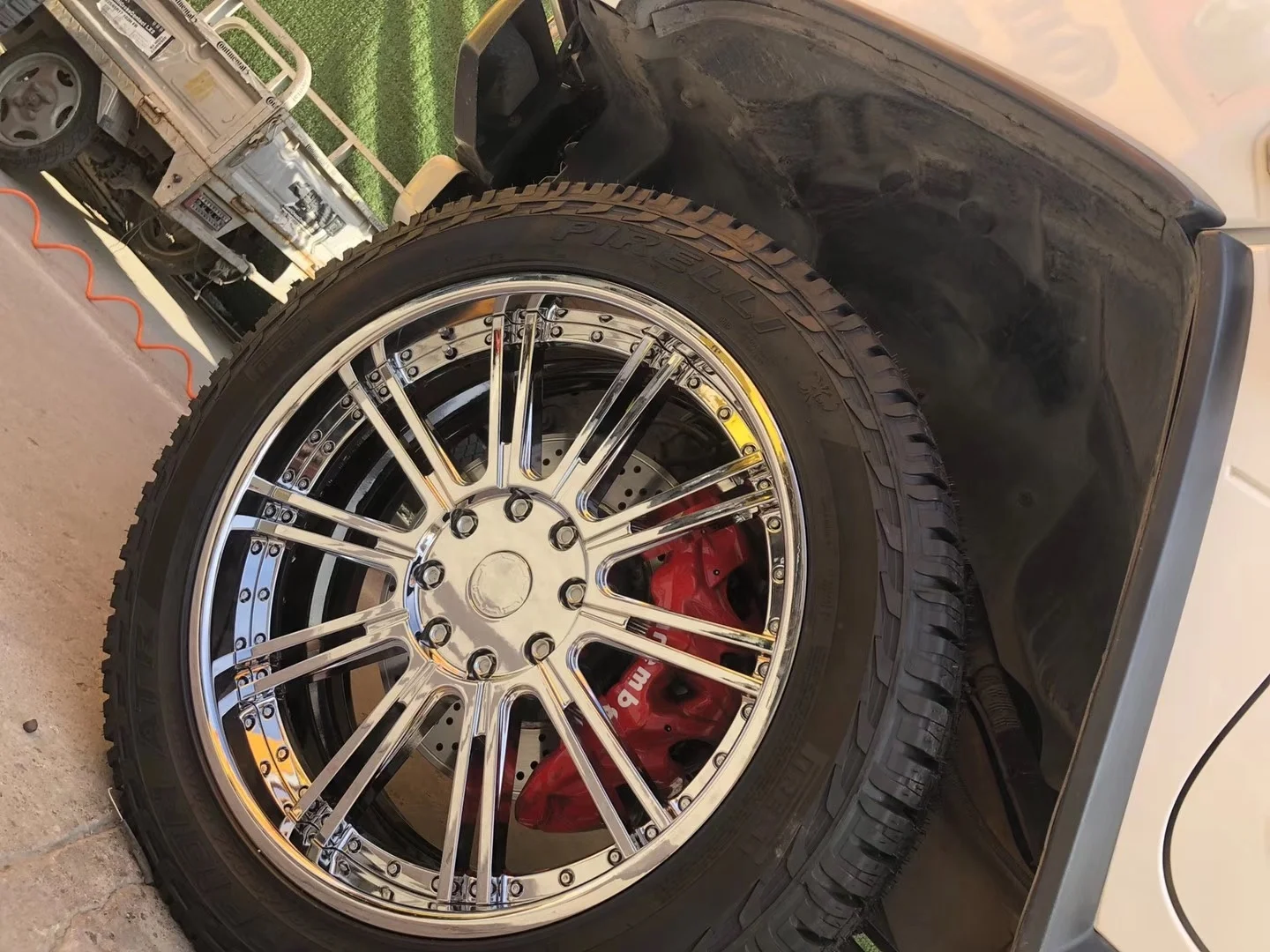 Deep lip 21 22 23 24 inch Custom alloy Forged Wheels Offroad rims 8x165.1 6x139.7 Deep Dish  Passenger Car Wheels for Hummer H2