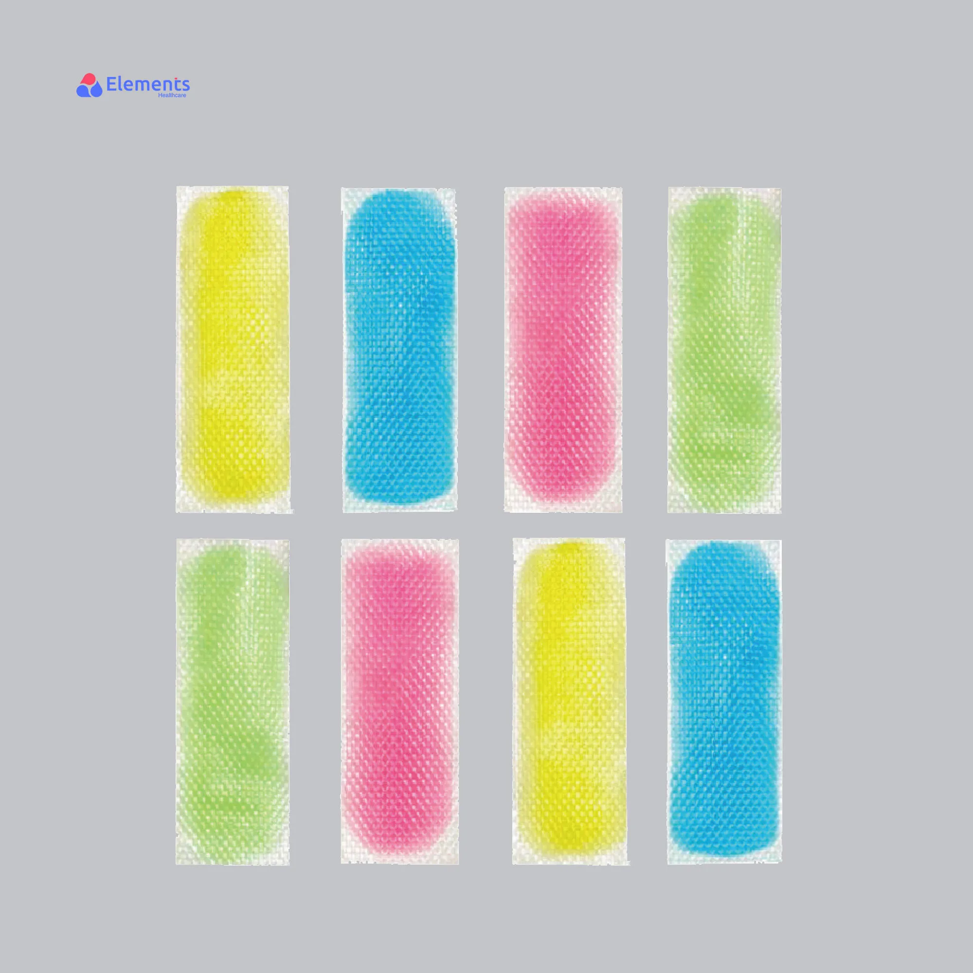 Forehead Patch Effect Cool Gel Patch PCM Health Medical Kids Adults Migraine Antipyretic Fever Cooling Gel Patch