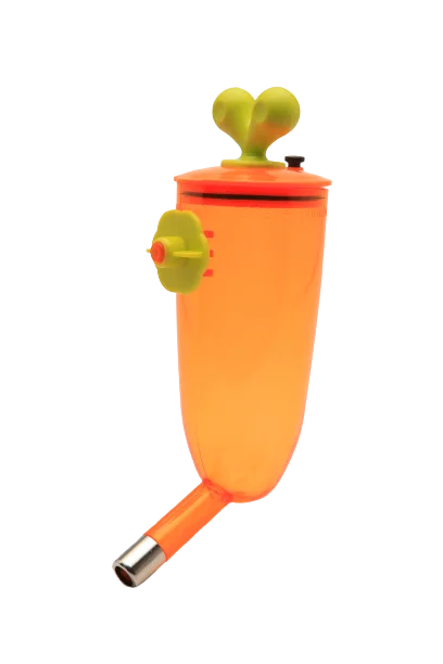 776 Nice Cute Design Portable 350Cc Rabbit Chinchilla Guinea Pig Bunny Carrot Style Drinker Bottle