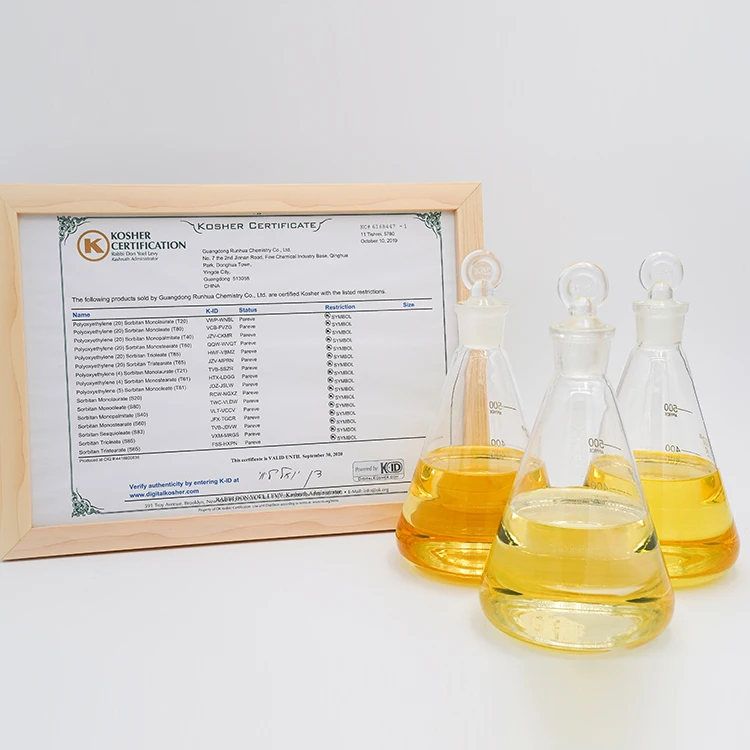 Nonionic surfactant  Polysorbate 81  Tween 81  from factory
