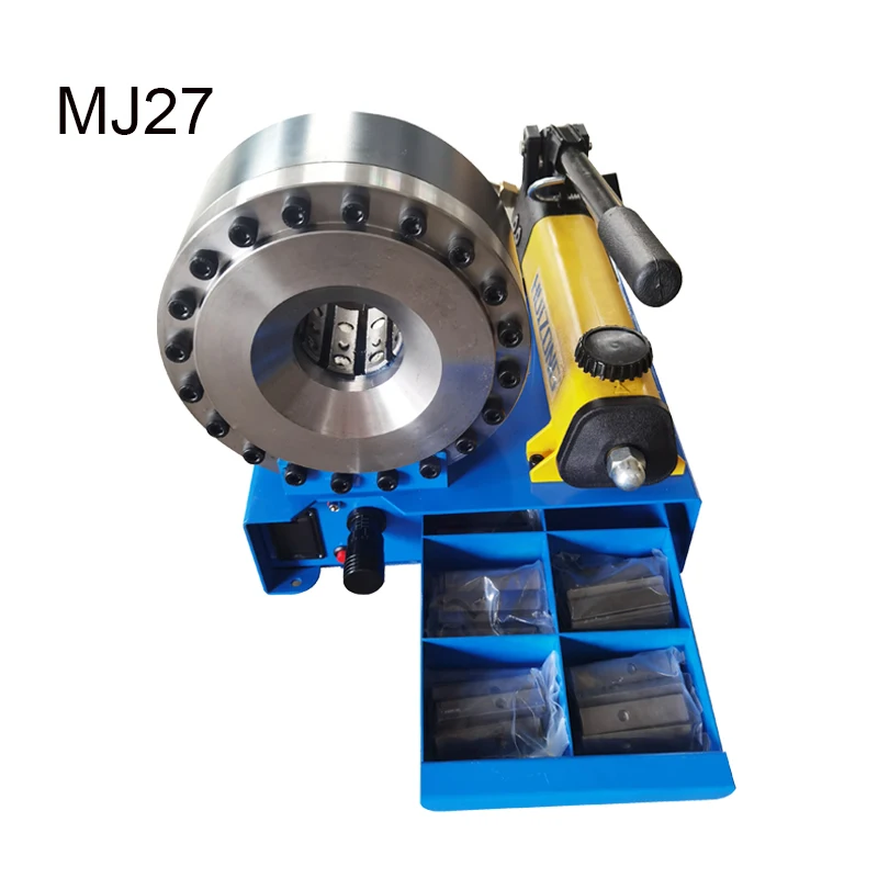 MJ27 hand 1/8'-1' 7sets dies Manual low pressure hose crimper/air conditioner hose crimping machine manufacturer