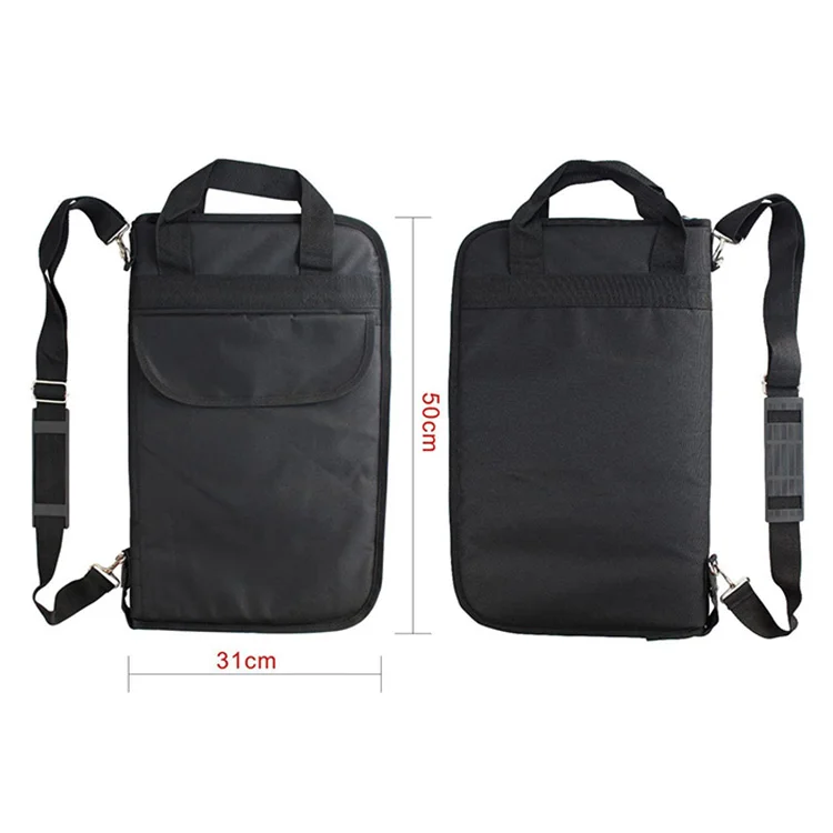 Пользовательский логотип перкуссионная барабанная палочка сумка-кейс деревянные барабанные палочки сумки-держатели