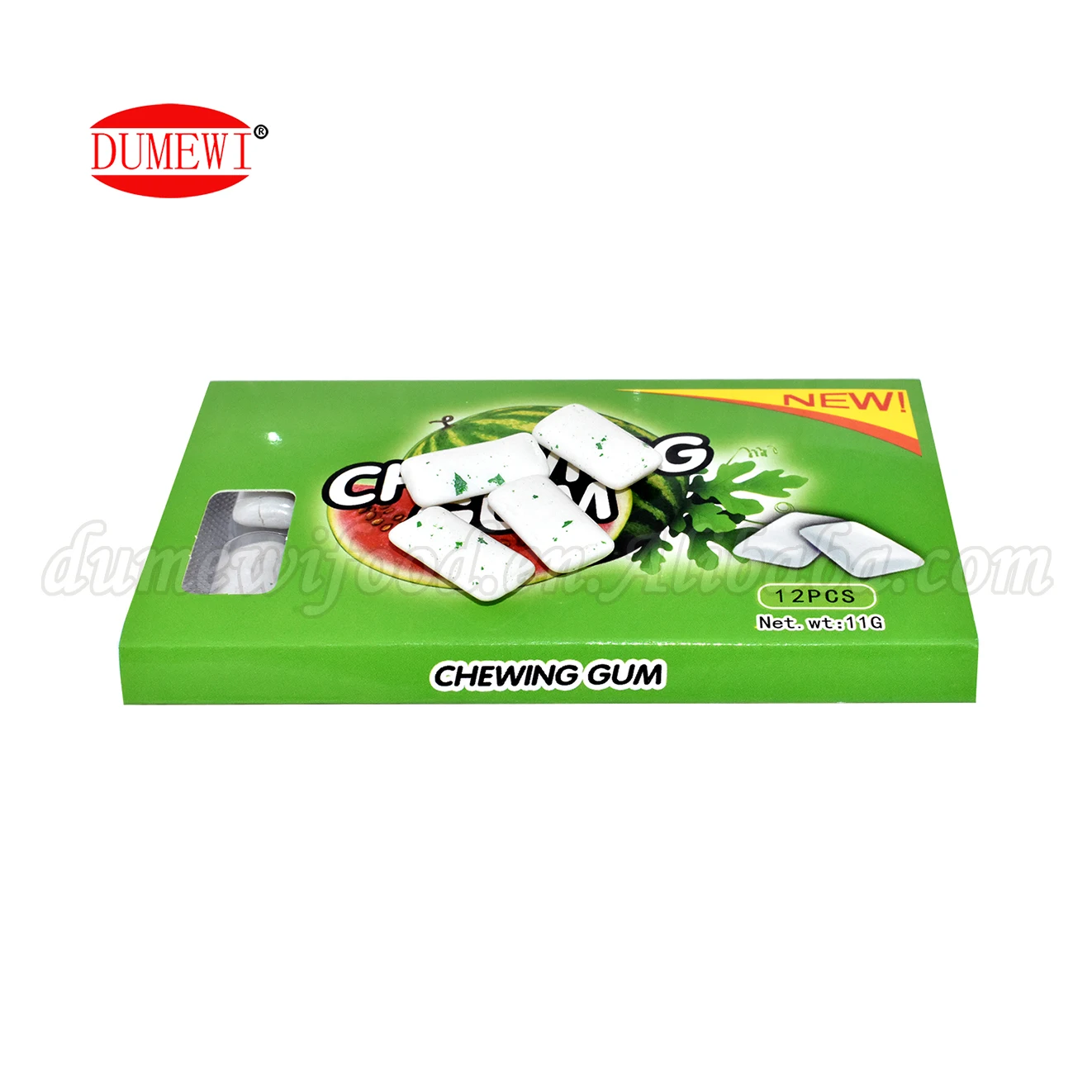 Wholesale Watermelon Flavored Gum Fruit Flavored Bubble Gum