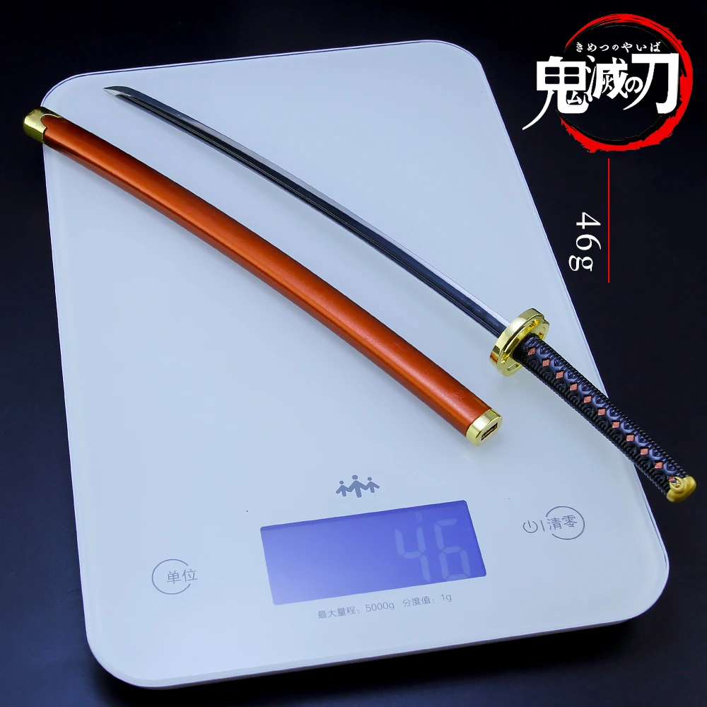 Factory Wholesale 26cm Demon Slayer Sword Mini Katana Keychain Christmas
