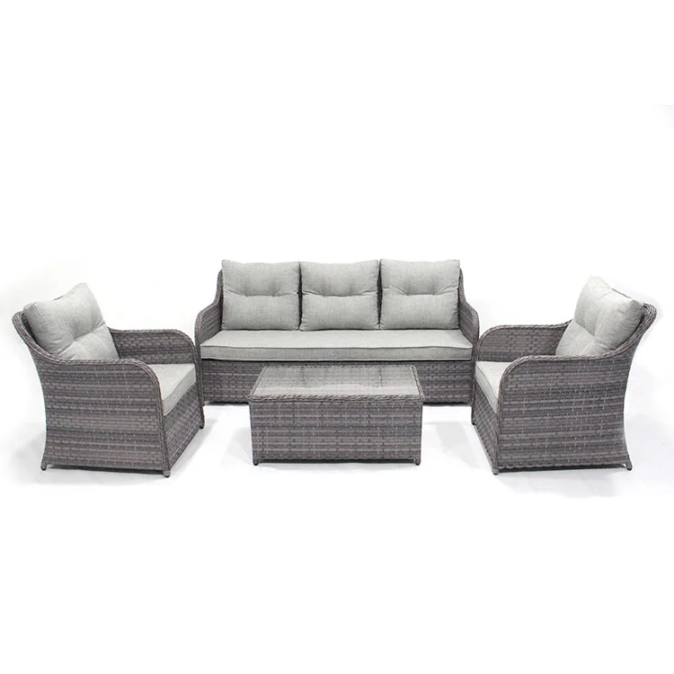 
Outdoor Patio furniture ready to ship rattan sofa set stock outdoor furniture 