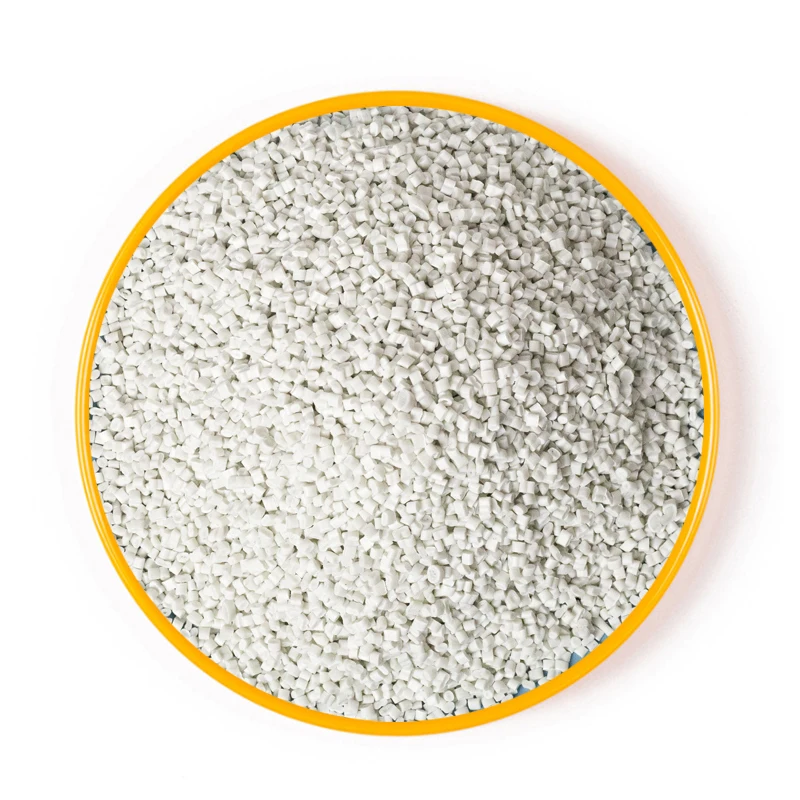 Высококачественные белые полиэтиленовые пластиковые полимерные HDPE переработанные гранулы с MFI 1