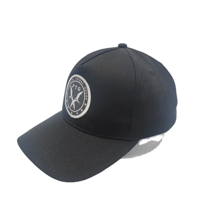 custom golf 3d embroidery patch logo plain two tone baseball caps hats in bulk