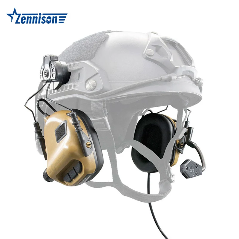 NRR22 Tactical Personal Protective Gear Earmuffs  Electronic Hearing Protection