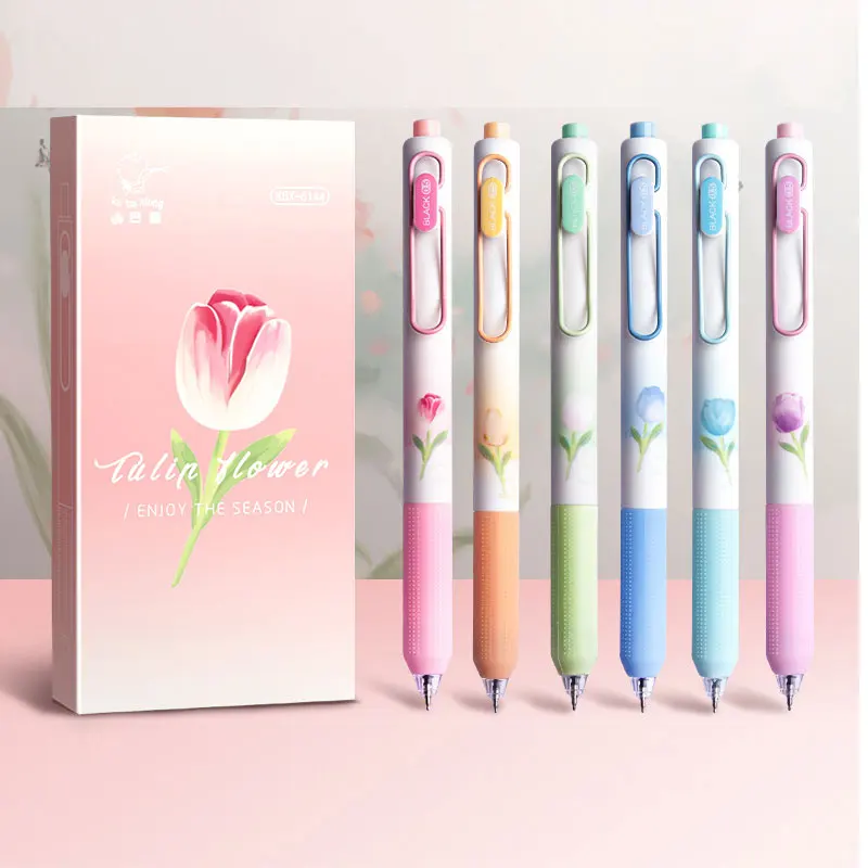 JPS OEM Stylo гелевая пластиковая Милая ручка 0 5 мм