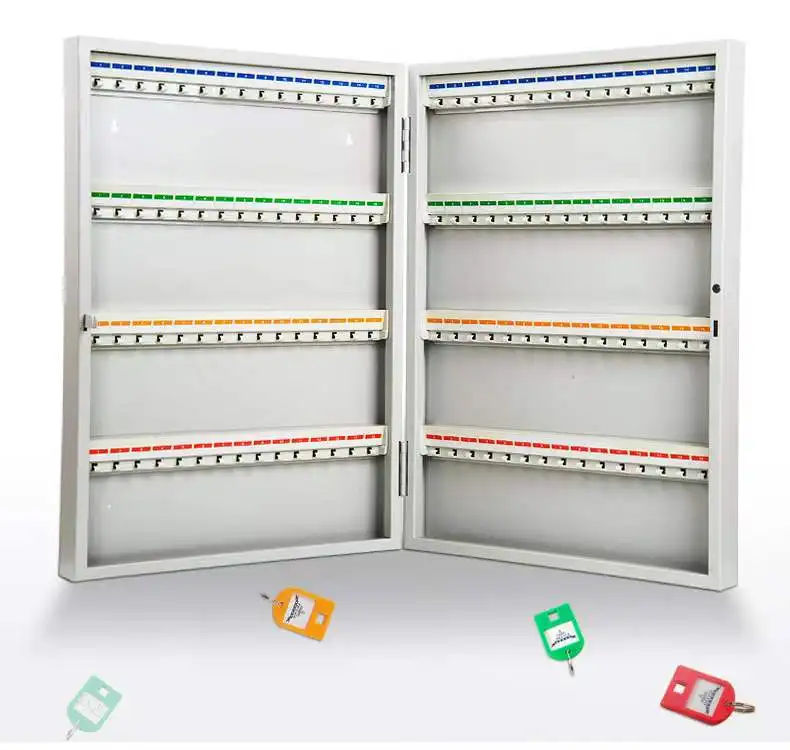 Hot sale wall mounted metal portable key lock box box key set safe key cabinet
