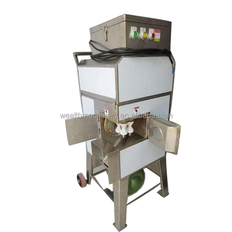 Stainless Steel Fresh Sweet Corn Husker Sheller Thresher Seed Removing Machine Maize Peeling Shelling Machine