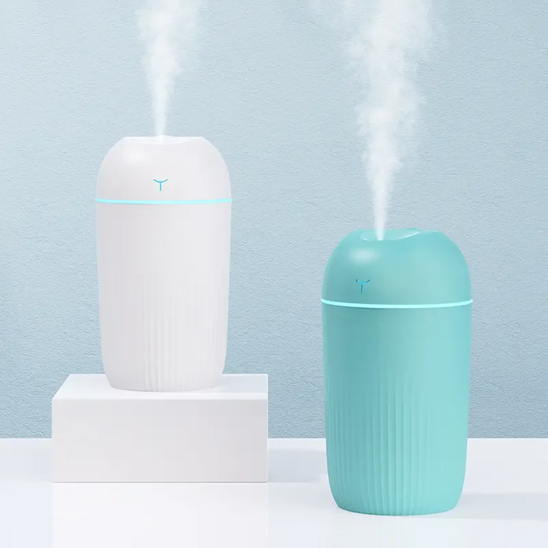 Mini 420ml New Humidifier Household Usb Atmosphere Lamp Desktop Intelligent Large Capacity Aromatherapy Gift Humidifier