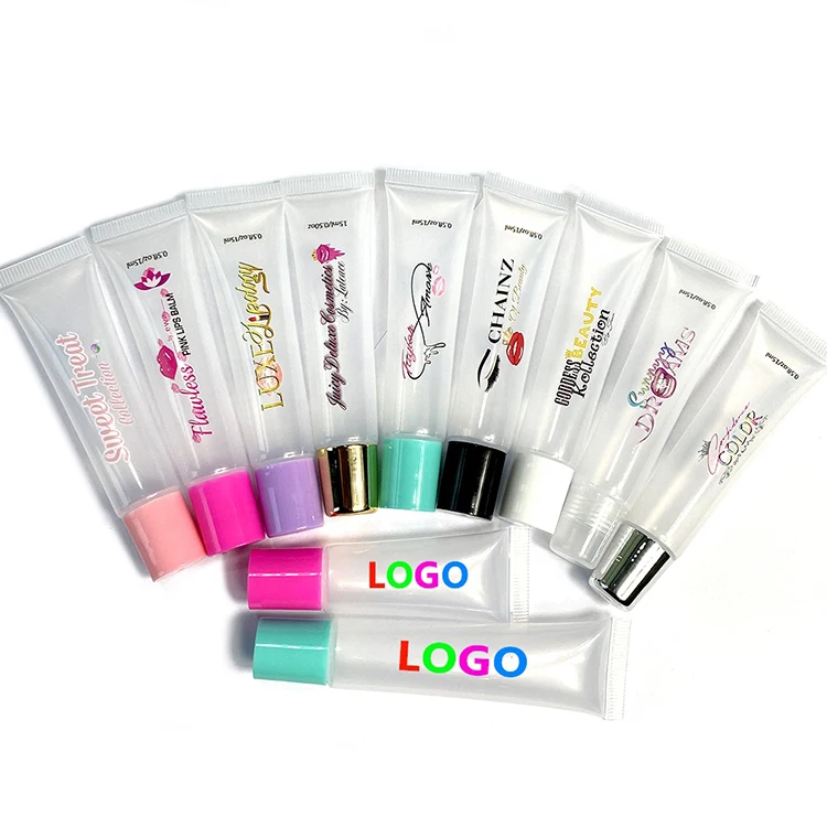 Custom 15ml -200ml Sun Cream/Facial Cleanser Soft Container Tube For Skincare Squeeze Packaging Plastic PE Cosmetic Tube