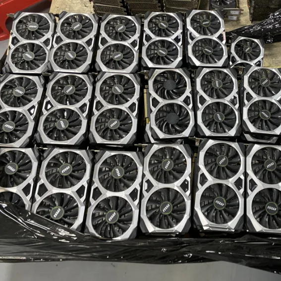 Wholesale used refurbish VGA GPU video card MSI NVI DIA GTX 1660 Super 6GB GDDR6 OC Gaming Graphics Card for GPU