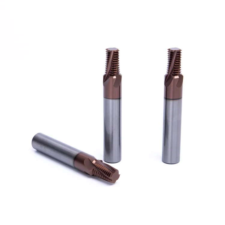 MMT Carbide thread End Mill left helix left cut milling deflection less