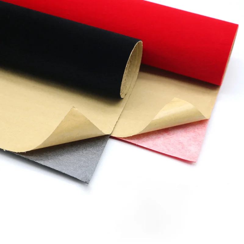 Тканевый чехол для браслета на клейкой основе с бархатной подкладкой