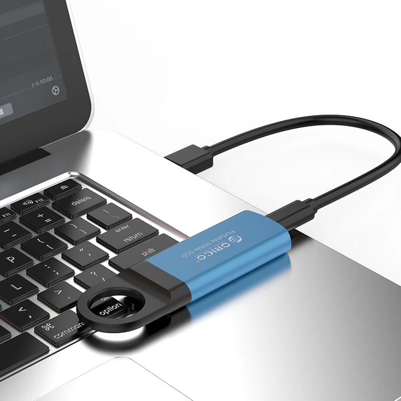  Внешний мини-жесткий диск ORICO M2 NVME твердотельный жесткий 1 ТБ 128 ГБ 256 512 портативный USB C 3 10 Гбит/с алюминиевый для ноутбука