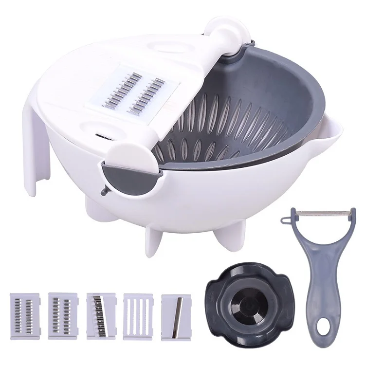 
5 in 1 multi-function fruit vegetables slicer cutter fruit skin peeler kitchen tool for cucumber potato 