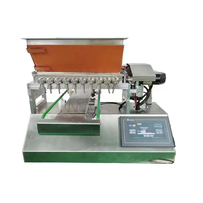 Fabrication Bonbon Sweet Hard Lollipop Candy Make Machine Small Jelly Gummy Bear Depositor making machine