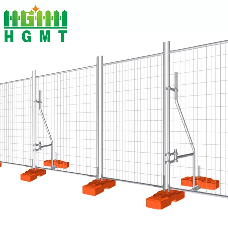 Portable Event Temporary Fence Panel Five Foot High Australia Steel Temporary Fencing For Construction Site