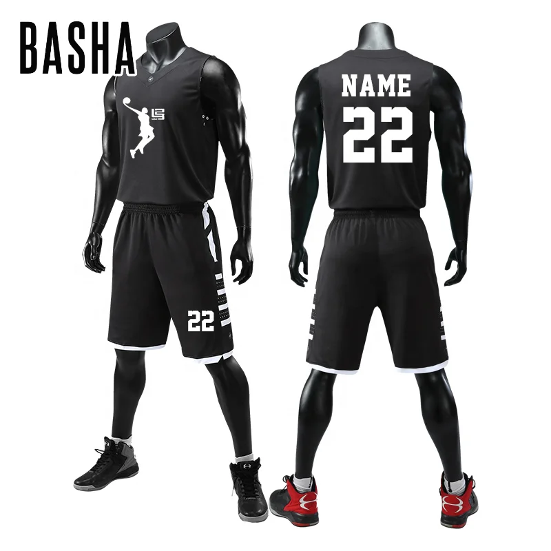 BASHAsports 100% полиэстер поставщик изготовленные на заказ баскетбольные майки дизайн и форма