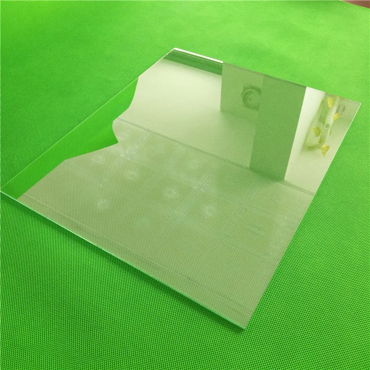 China factory wholesale teleprompter glass half reflective mirror one way mirror glass