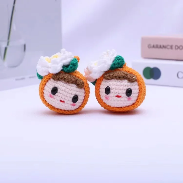 Cute Hand Craft Accessories Gift Decoration Handmade Crochet Keychain Toys