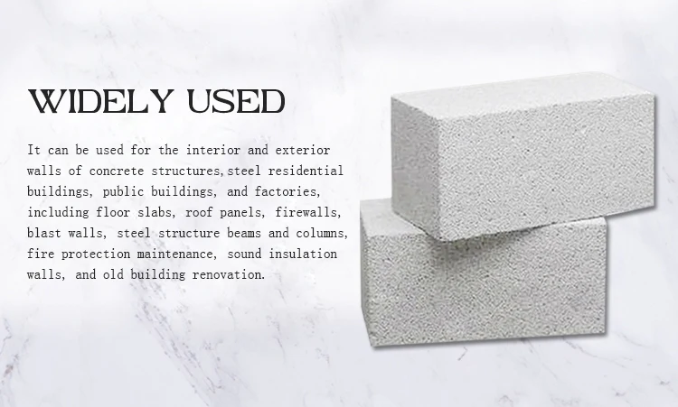 ACC aircrete блок для
