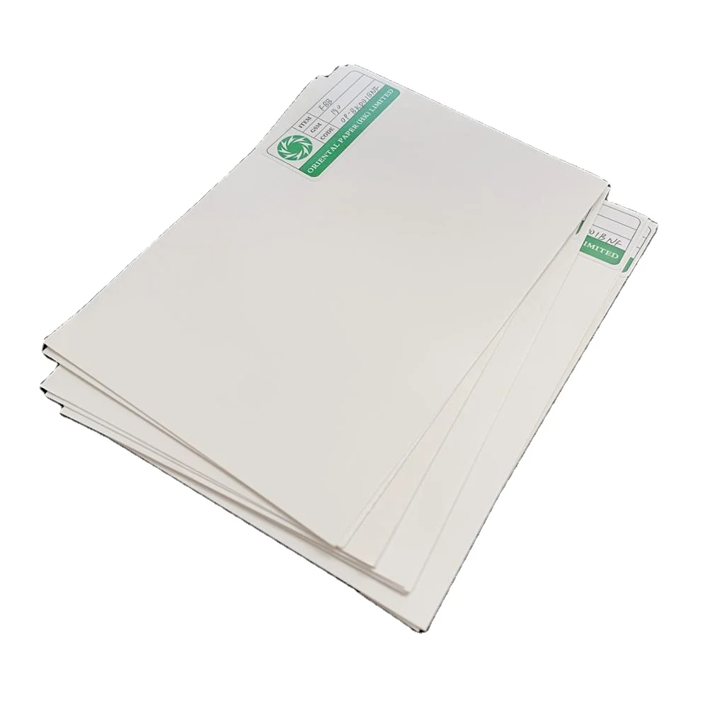 ningbo fold FBB one side coated ivory board paper