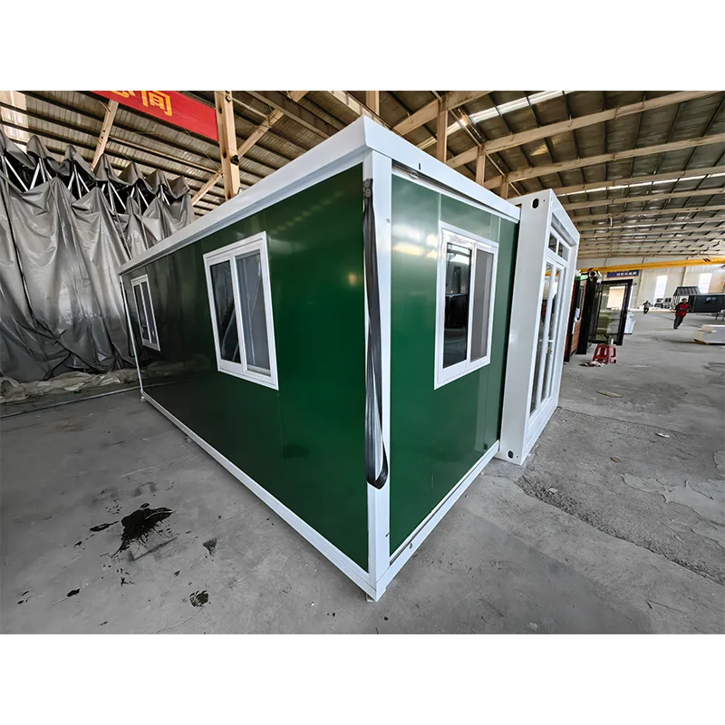 Portable Shipping Detachable Flat Pack Houses 40 Ft Prefabricated Steel Structure Modern Style Expandable Container