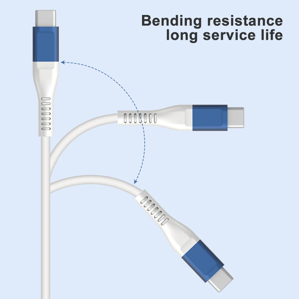 Power Sync Android Type-c 3A USB 2.0 Type C Fast Charging USB Data Cable