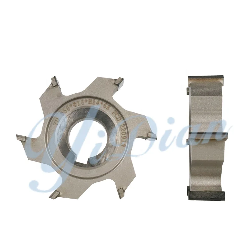 56*16*14*6z PCD Diamond Woodwork Machine Cutter Woodworking Tools And Accessories Fine Trimming Cutter For Edge Banding Machine