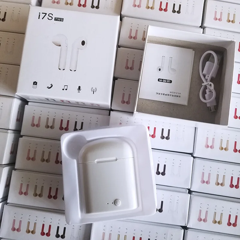 WholeSale I7s Tws Wireless Headphones Foness BT V5.0 Fone De Ouvido Audifonos Stereo Earphones Auricularess I7s Earbuds