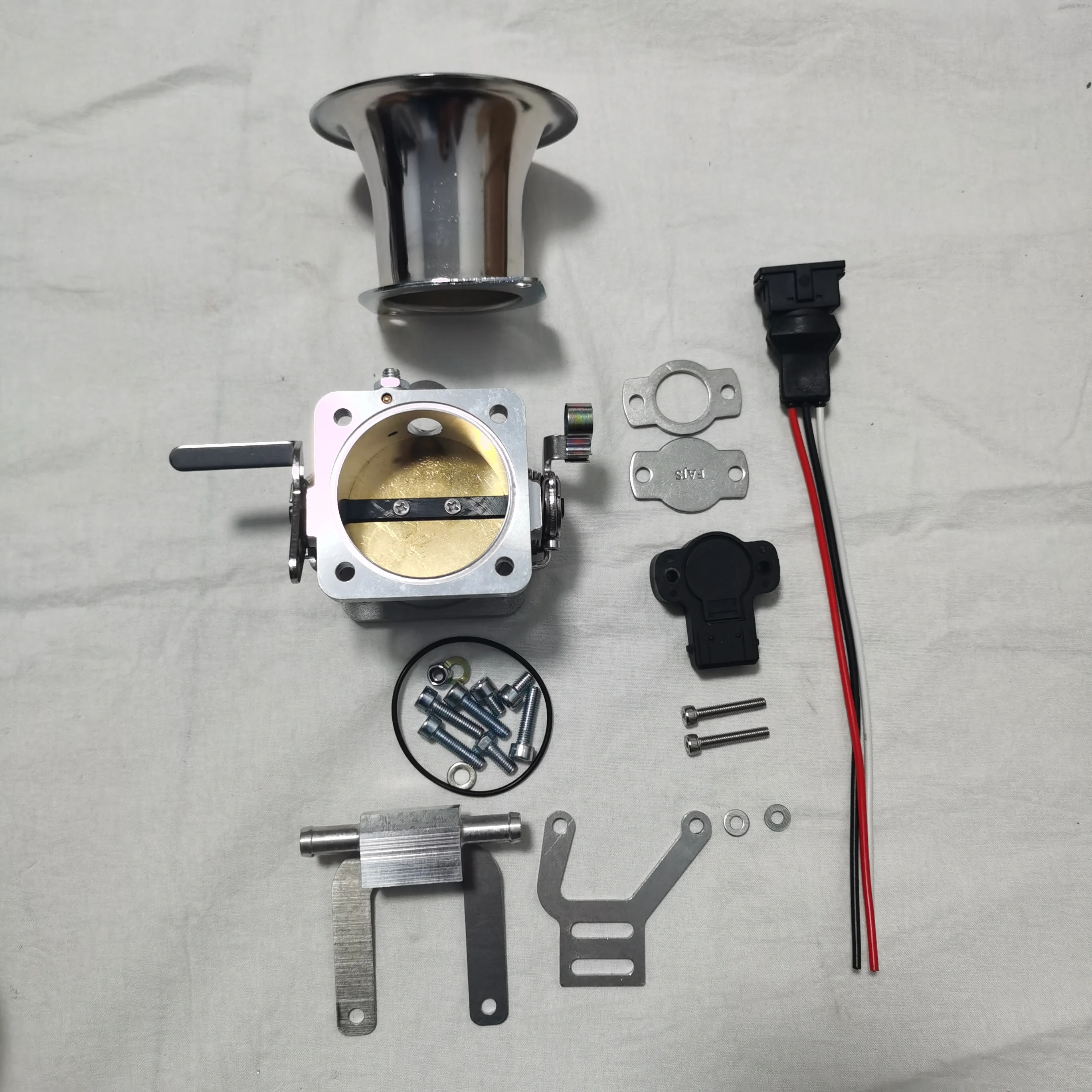 single FAJS THROTTLE BODY kit ,TZ6-42-1,42OBX THROTTLE BODY JENVEY THROTTLE BODY 42MM with tps air horn