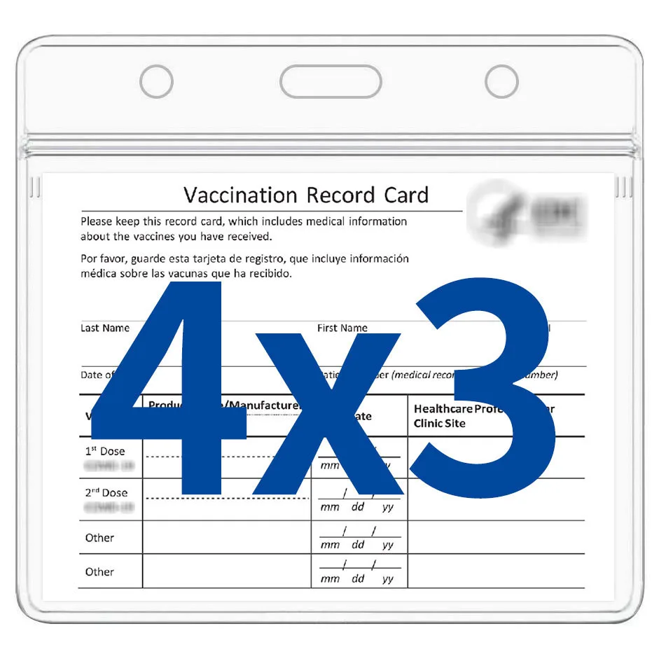 PVC ID card working card badge holder