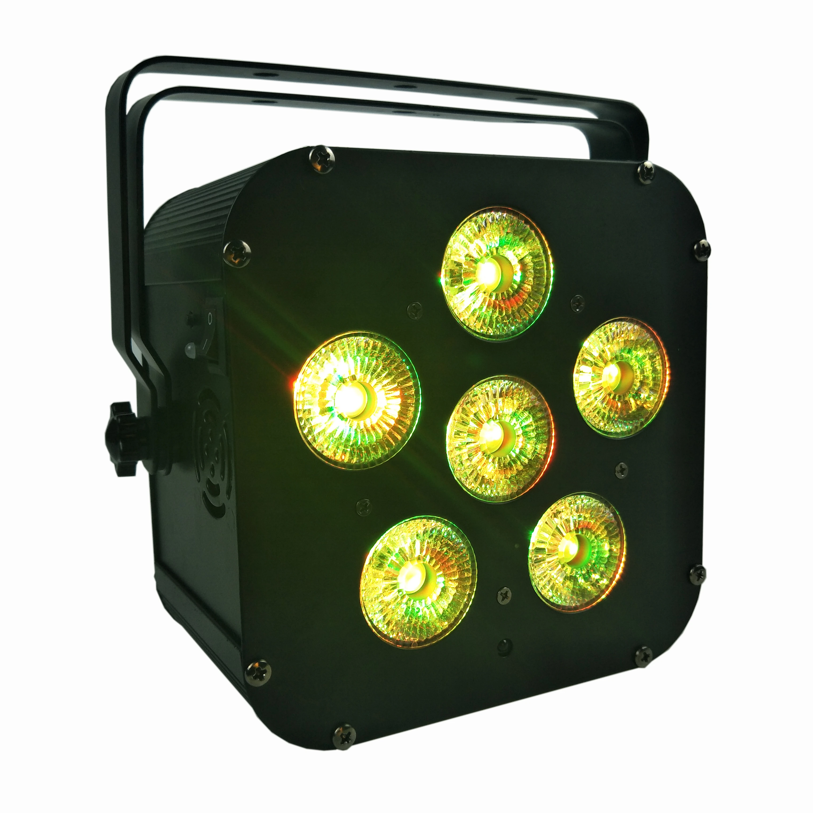 Мини-клубный аккумулятор Par lights 6x18 Вт rgbwa uv беспроводной dmx с питанием от батареи светодиодный восходящего света ИК пульт дистанционного управления