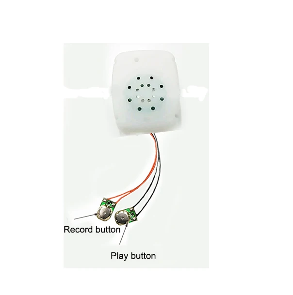Recordable Sound Module By Push Button For Greeting Cards