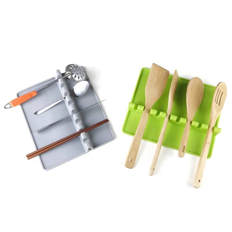 hot sale Kitchen Ladle Spoon Keep Clean Holder Silicone Spoon holder