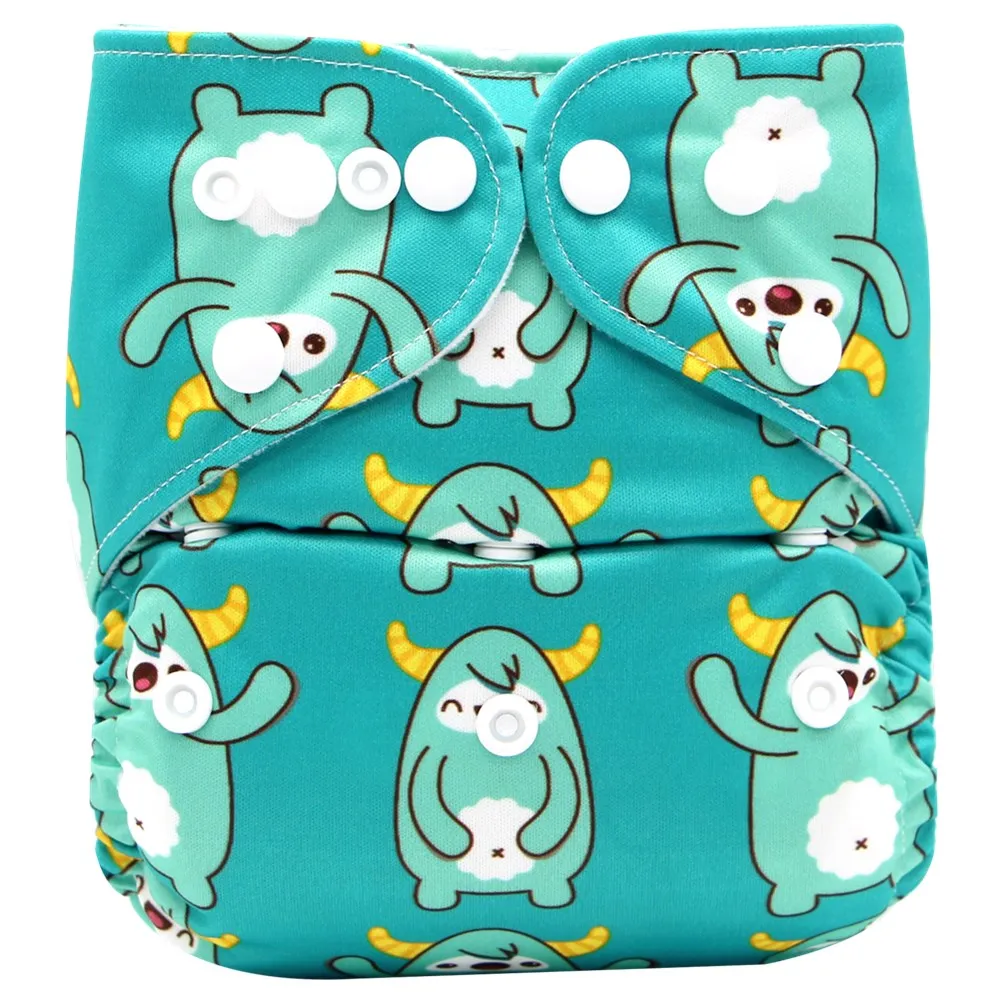 Waterproof Washable Pocket Cloth Diapers Reusable Baby Diaper