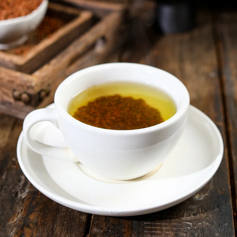 Gluten-Free Organic Black Tartary Buckwheat Tea Price for Russia Market Custom Logo Buckwheat Tea In Stock Black Buckwheat