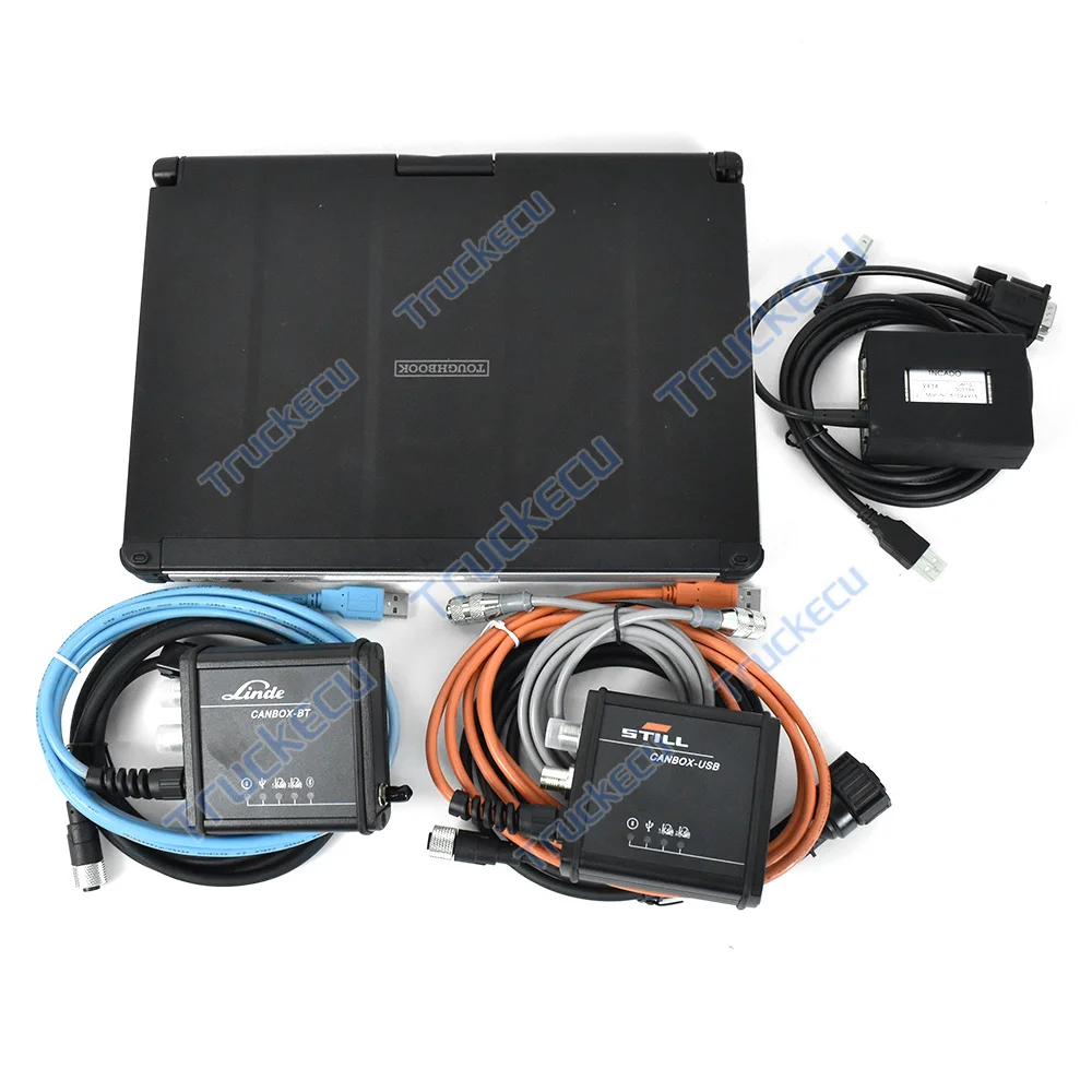 CF C2 Laptop Forklift Truck Diagnostic tool for LINDE BT pathfinder Jungheinrich Judit Incado Box original Still Canbox -steds